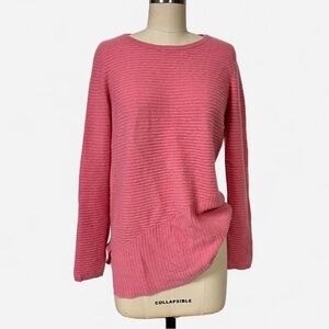 Misook Cashmere Pink Long-Sleeve Sweater